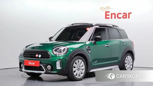 Mini Cooper D Countryman 2022 Зеленый из Кореи