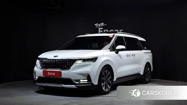 Kia Carnival 4th generation 2020 Белый из Кореи