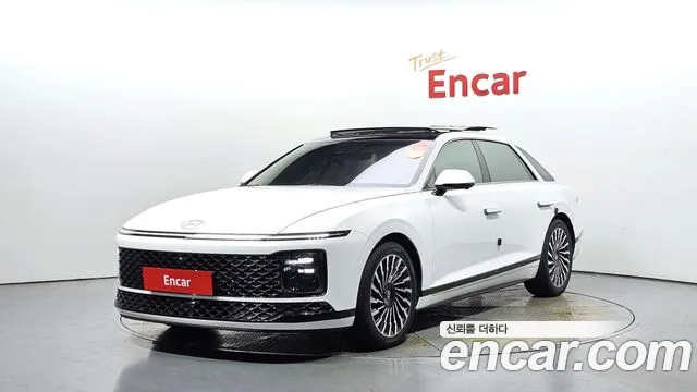 Hyundai Grandeur Hybrid (GN7) 2023 Белый из Кореи