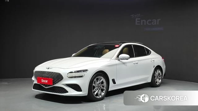 Genesis The New G70 2022 Белый из Кореи