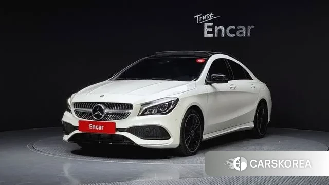 Mercedes-Benz CLA-Class C117 2018 Белый из Кореи