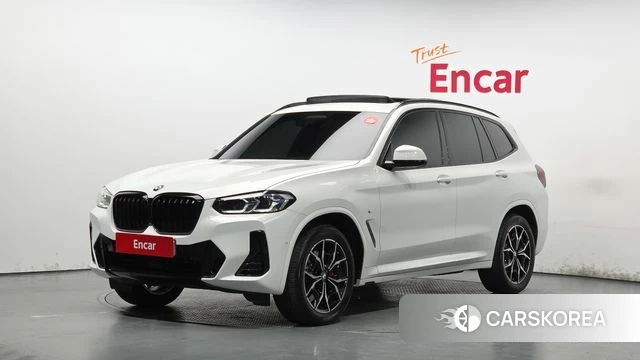BMW X3 (G01) 2022 Белый из Кореи