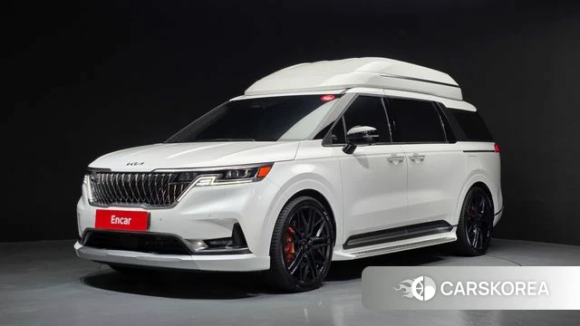 Kia Carnival 4th generation 2023 Белый из Кореи