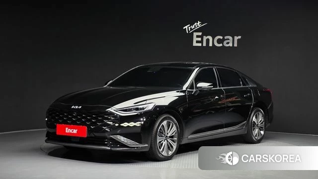 Kia K8 Hybrid 2023 Черный из Кореи