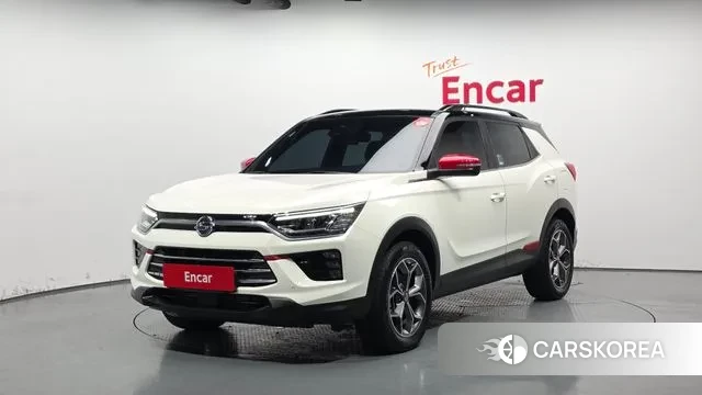 Ssangyong Beautiful Korando 2021 Белый из Кореи