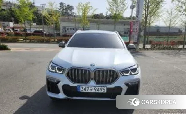 BMW X6 (G06) 2021 Белый из Кореи