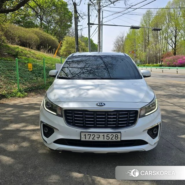 Kia The New Carnival 2018 Жемчужный цвет из Кореи