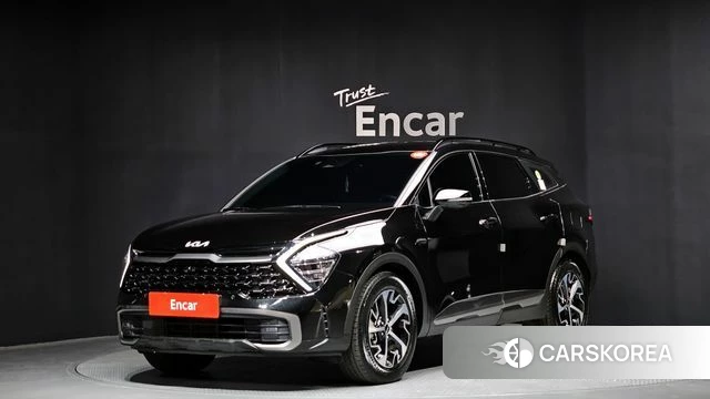 Kia Sportage 5th Generation Hybrid 2023 Черный из Кореи