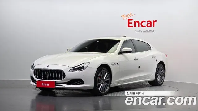 Maserati Quattroporte 2019 Белый из Кореи