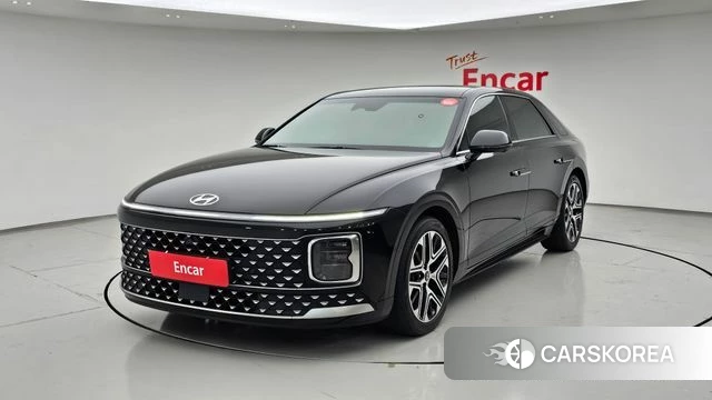 Hyundai Grandeur Hybrid (GN7) 2023 Черный из Кореи