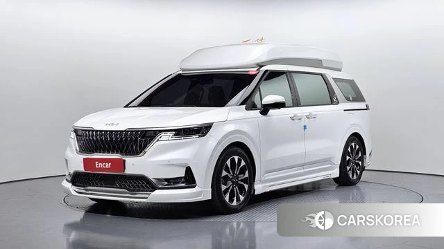 Kia Carnival 4th generation 2023 Белый из Кореи