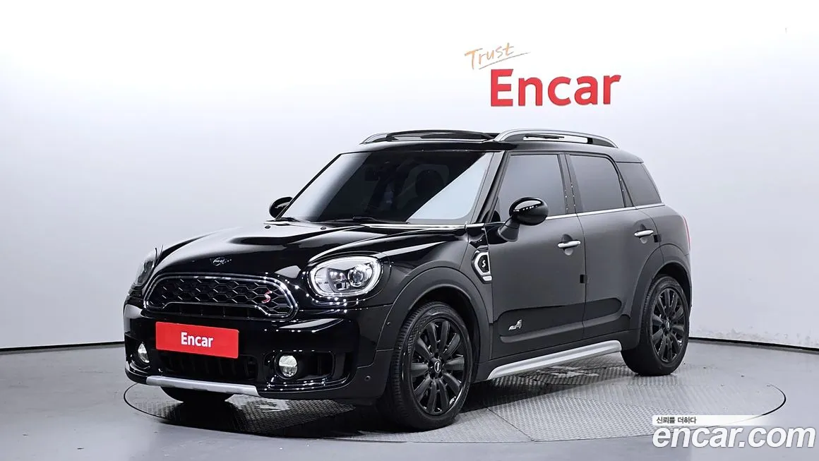 Mini Cooper S Countryman 2019 Черный из Кореи