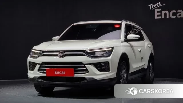Ssangyong Beautiful Korando 2019 Белый из Кореи