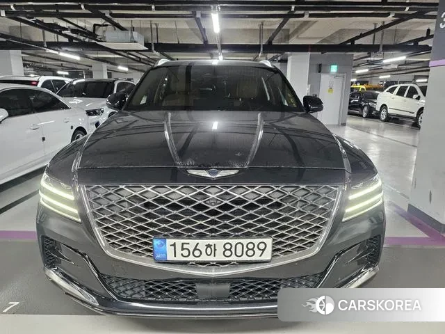 Genesis GV80 2023 Черный из Кореи