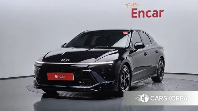 Hyundai Sonata D Edge (DN8) 2023 Черный из Кореи