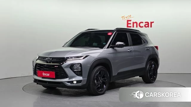 Chevrolet (GM Daewoo) Trailblazer 2022 Серебряный из Кореи