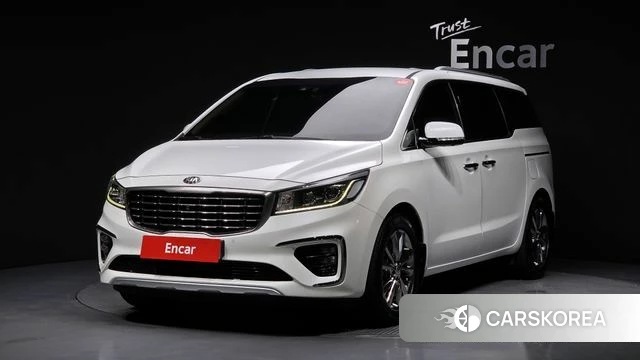 Kia The New Carnival 2019 Белый из Кореи