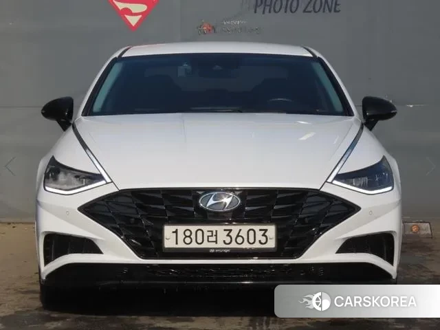 Hyundai Sonata (DN8) 2021 Белый из Кореи