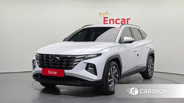 Hyundai Tucson (NX4) 2021 Белый из Кореи