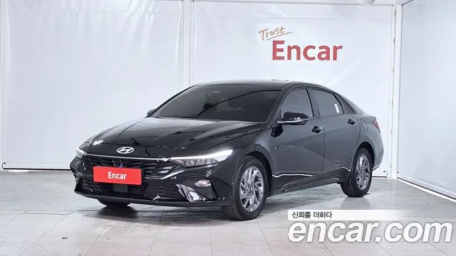 Hyundai The New Avante (CN7) 2024 Черный из Кореи