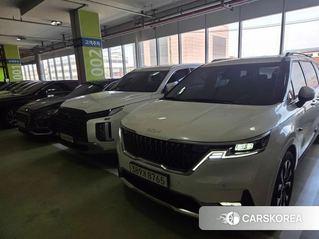 Kia Carnival 4th generation 2022 Белый из Кореи