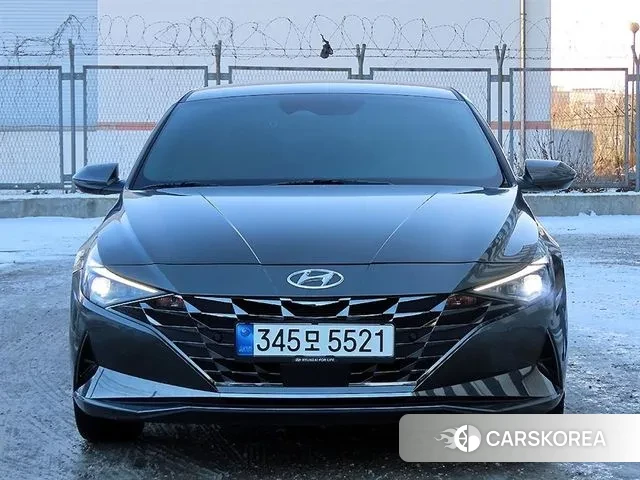 Hyundai Avante (CN7) 2021 Серый из Кореи