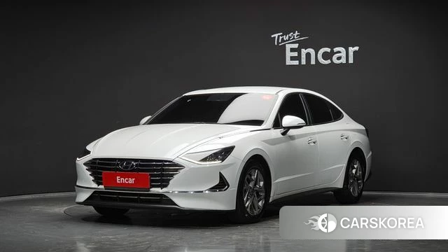 Hyundai Sonata (DN8) 2020 Белый из Кореи