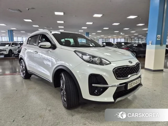 Kia Sportage The Bold 2021 Белый из Кореи