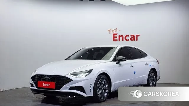 Hyundai Sonata (DN8) 2022 Белый из Кореи