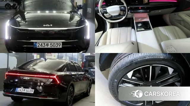 Kia The New K8 Hybrid 2025 Черный из Кореи