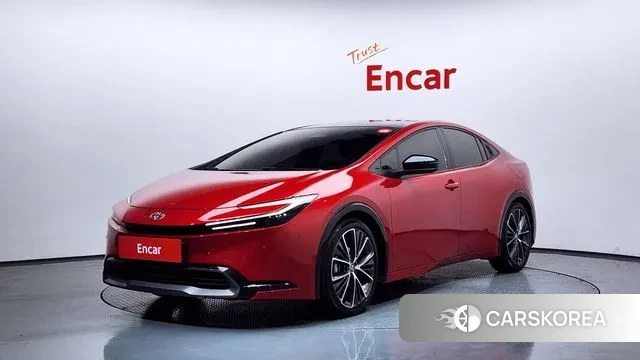 Toyota Prius 5th Generation 2024 Красный из Кореи
