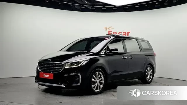 Kia The New Carnival 2018 Черный из Кореи