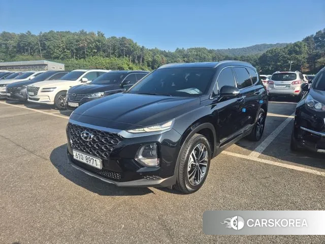 Hyundai Santa Fe TM 2018 Черный из Кореи