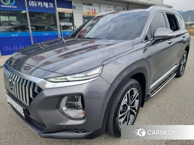Hyundai Santa Fe TM 2020 Серый из Кореи