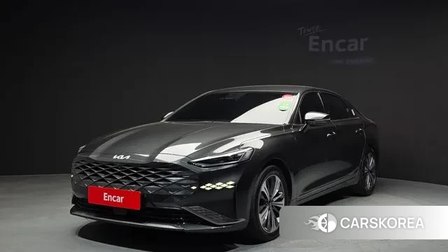 Kia K8 Hybrid 2021 Серый из Кореи