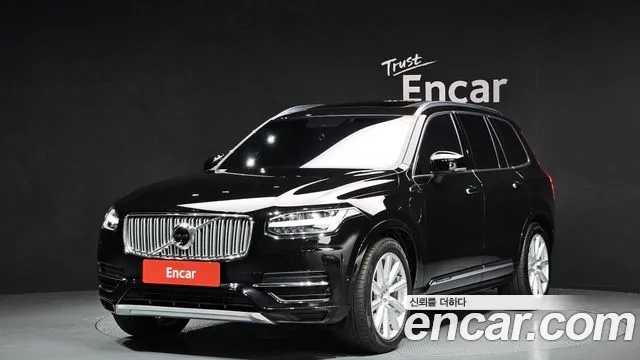 Volvo XC90 second Generation 2019 Черный из Кореи