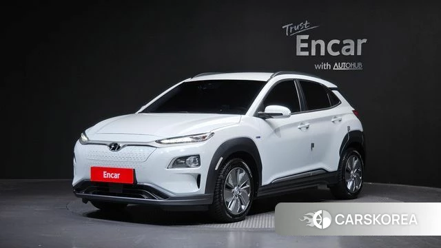 Hyundai Kona Electric 2020 Белый из Кореи