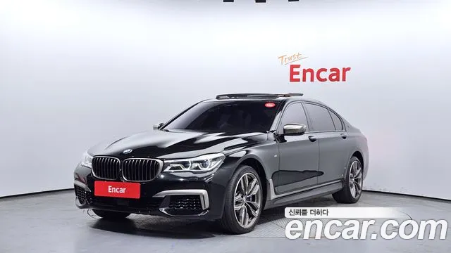 BMW 7 Series (G11) 2019 Черный из Кореи