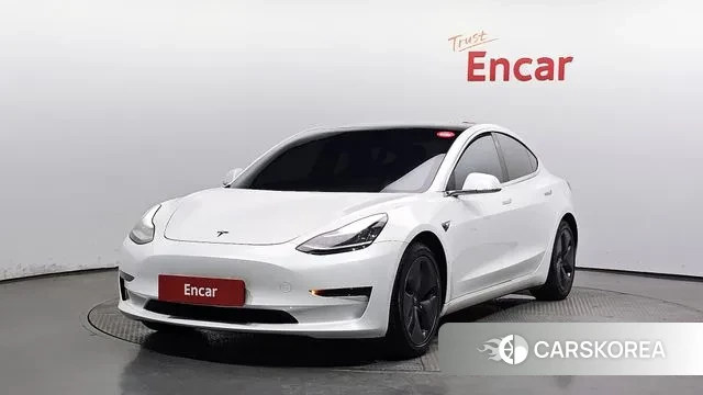 Tesla Model 3 2020 Белый из Кореи