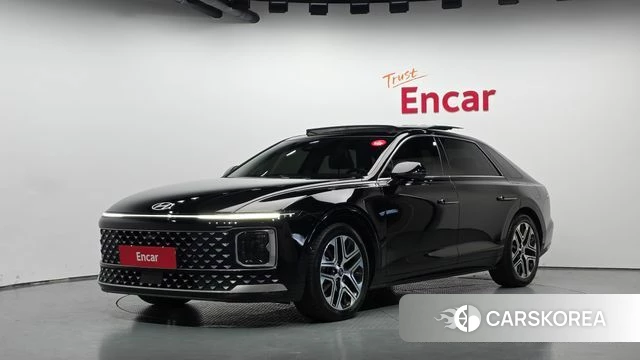 Hyundai Grandeur (GN7) 2023 Черный из Кореи