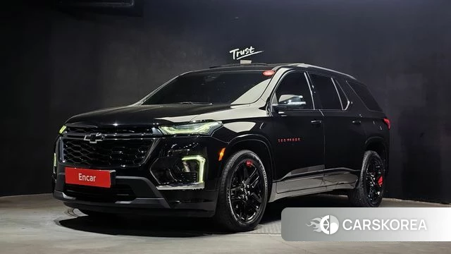 Chevrolet (GM Daewoo) Traverse 2022 Черный из Кореи