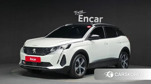 Peugeot 3008 second generation 2022 Белый из Кореи