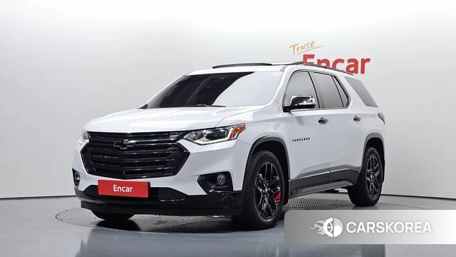 Chevrolet (GM Daewoo) Traverse 2021 Белый из Кореи
