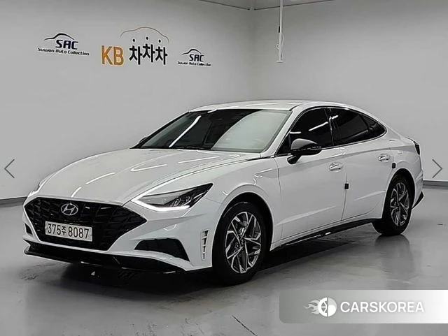Hyundai Sonata (DN8) 2022 Белый из Кореи
