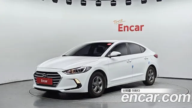 Hyundai Avante AD 2018 Белый из Кореи