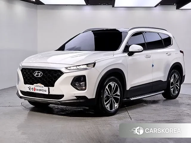 Hyundai Santa Fe TM 2018 Белый из Кореи