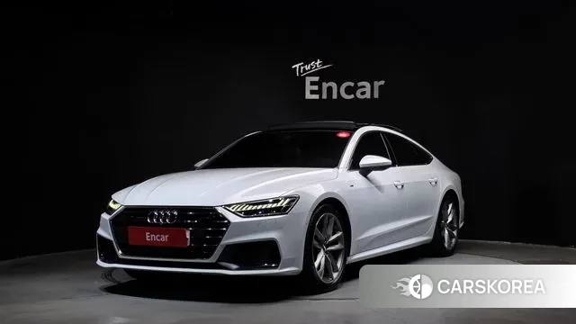 Audi A7 (4K) 2020 Белый из Кореи