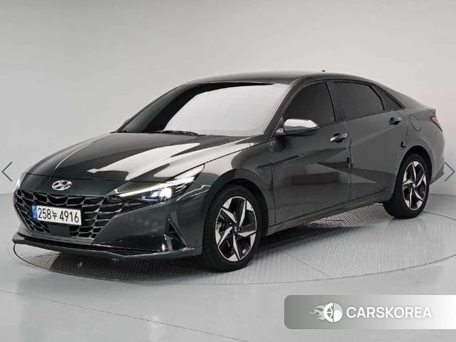 Hyundai Avante (CN7) 2021 Серый из Кореи
