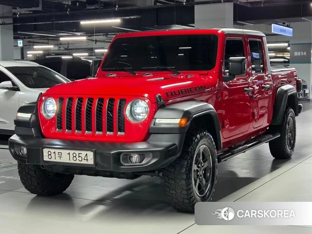 Jeep Gladiator (JT) 2021 Красный из Кореи
