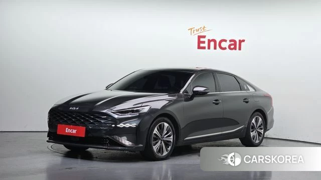 Kia K8 Hybrid 2023 Серый из Кореи